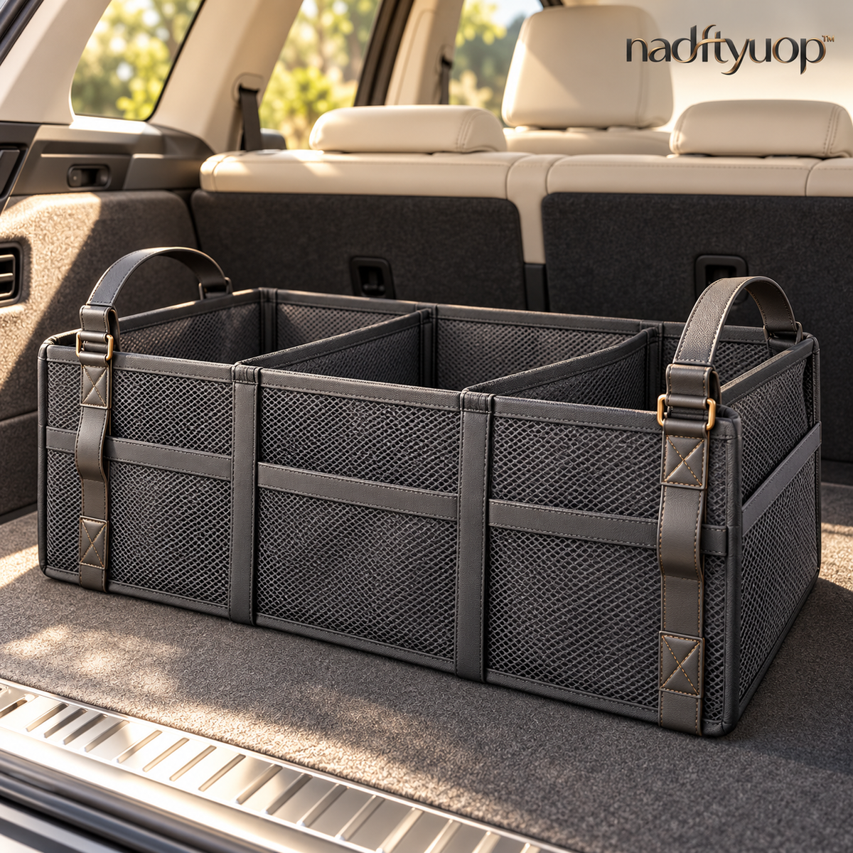 nadftyuop™ Mesh Trunk Organizer