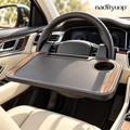 nadftyuop™ Steering Wheel Tray with Cup Recess