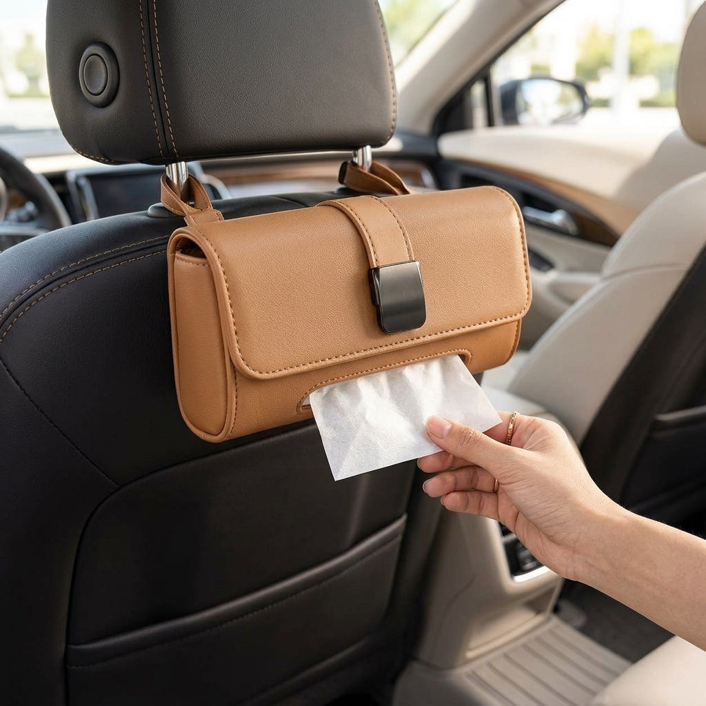 nadftyuop™ Sun Visor Tissue Holder