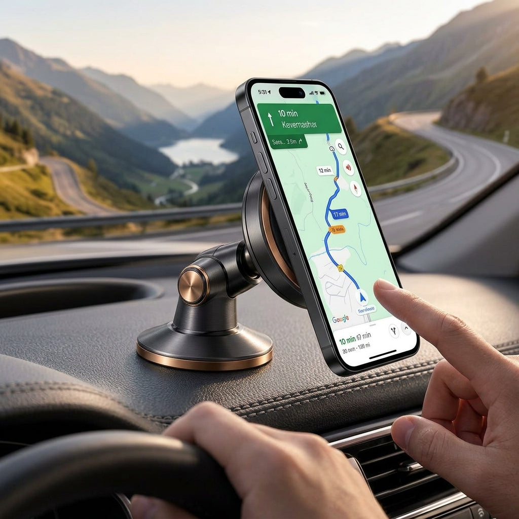 nadftyuop™ Magnetic Dashboard Phone Mount