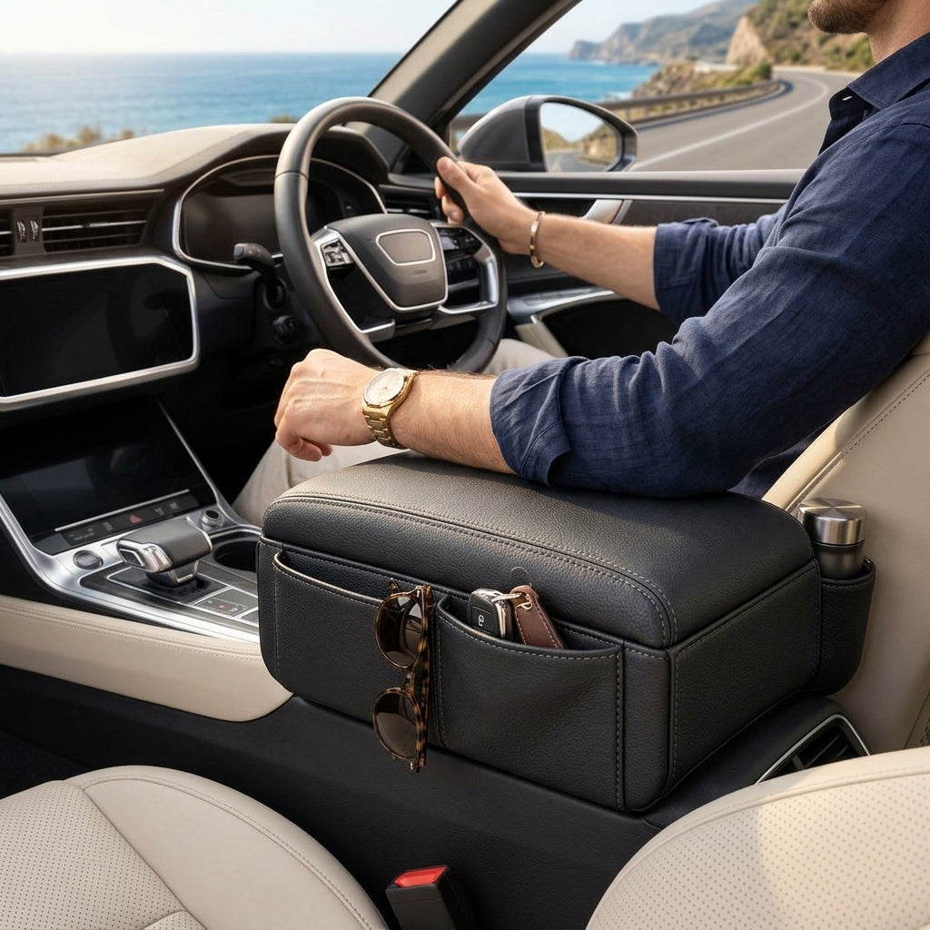 nadftyuop™ Center Armrest Organizer Cover