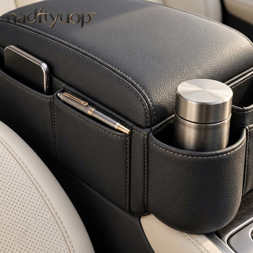 nadftyuop™ Center Armrest Organizer Cover